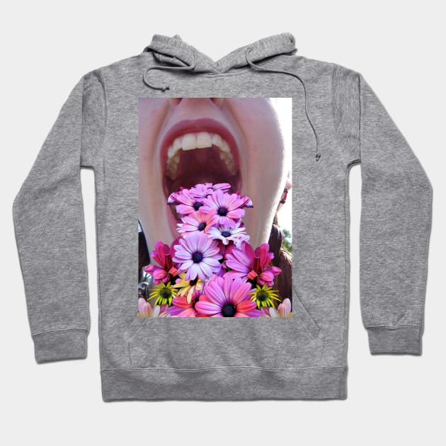 Vomiting Flowers Hoodie by artpirate